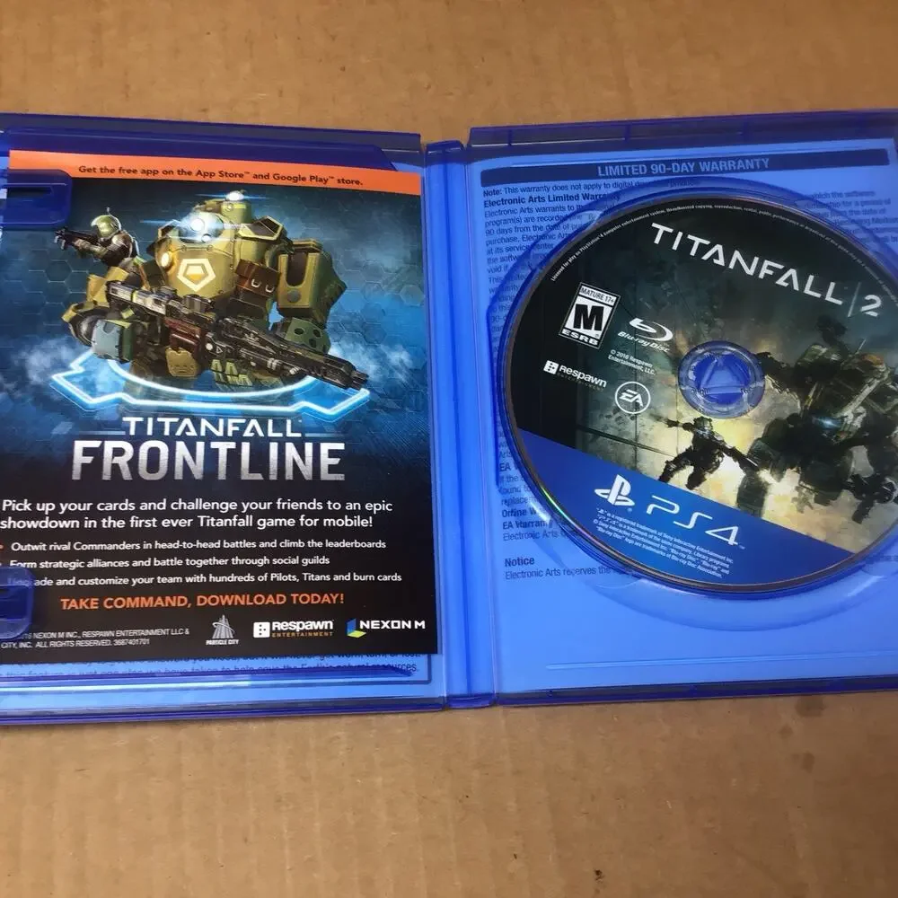 Titanfall 2 PS4 Complete with Case and Manual 2016